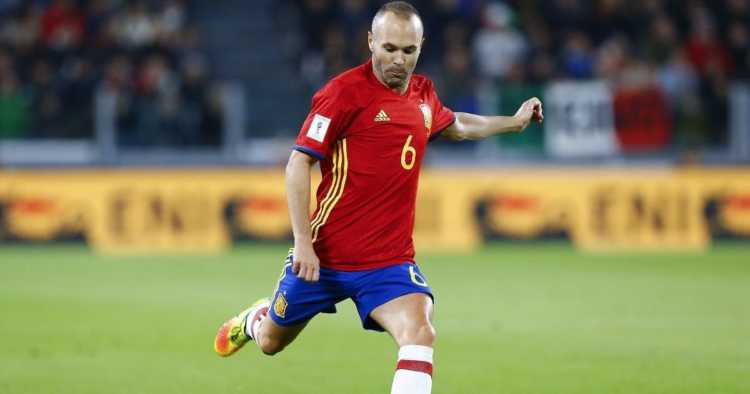 The 14 Highest Paid Footballers In The World 2020 9 Andres Iniesta announces international retirement