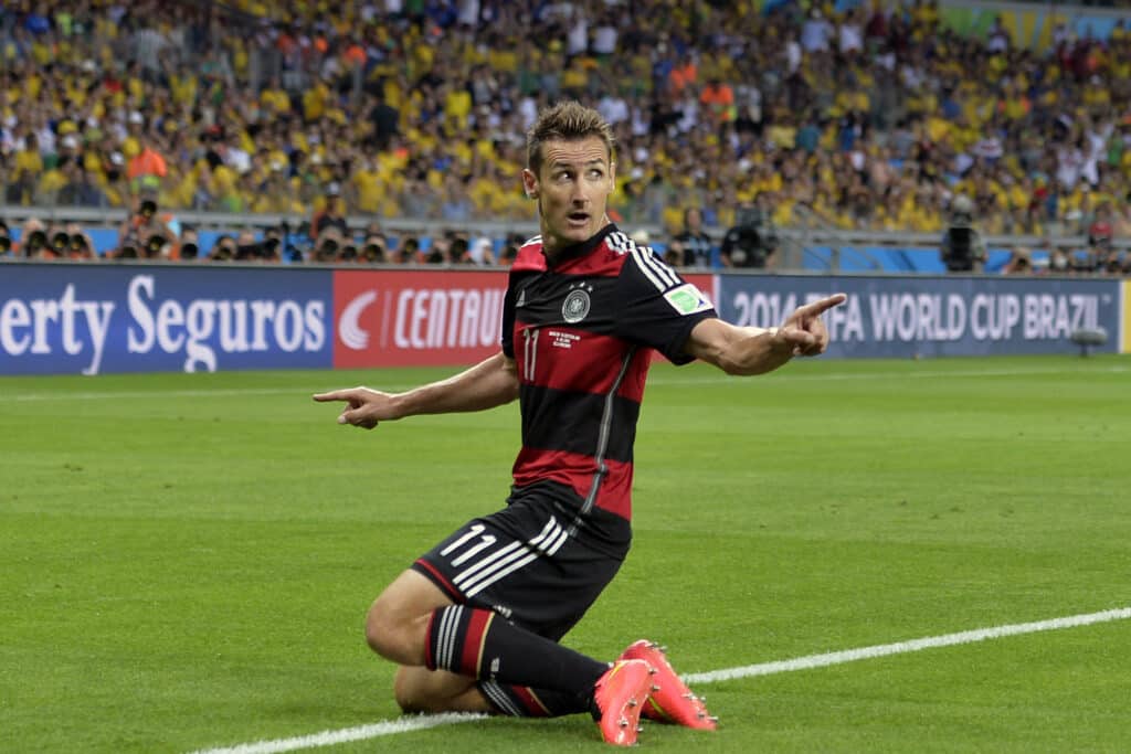List of All Time Top Goal Scorers in FIFA World Cup History 1 Miroslav Klose for Germany