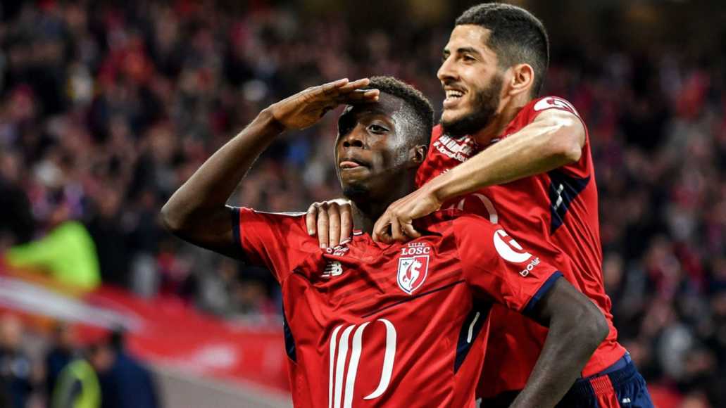 Manchester United join race for Lille right winger Nicolas Pepe