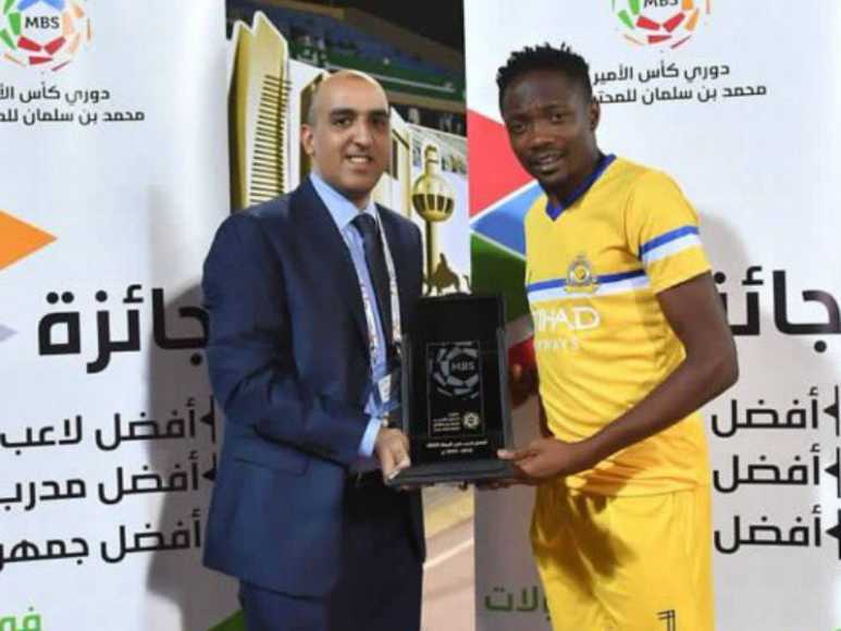 Ahmed Musa Receives Saudi League Player Of The Week Award