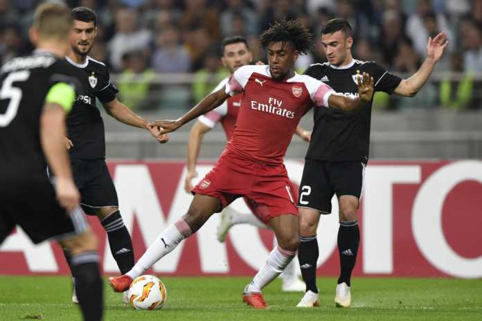 Mixed Ratings meet Iwobi’s performance In Arsenal Triumph Over Qarabag