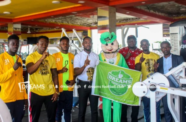 Dreams FC sign partnership with renowned world fitness brand Golds Gym