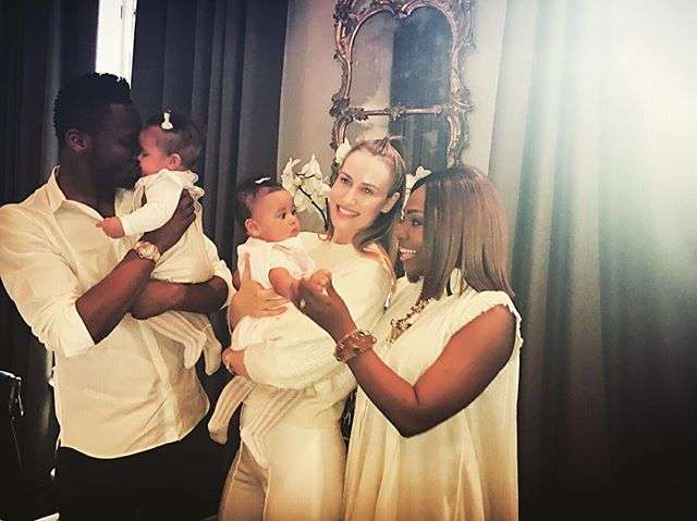 John Obi Mikel, Olga Diyachenko, Mia and Ava Mikel Shares Cute Photo Of Himself & His Twin Daughters