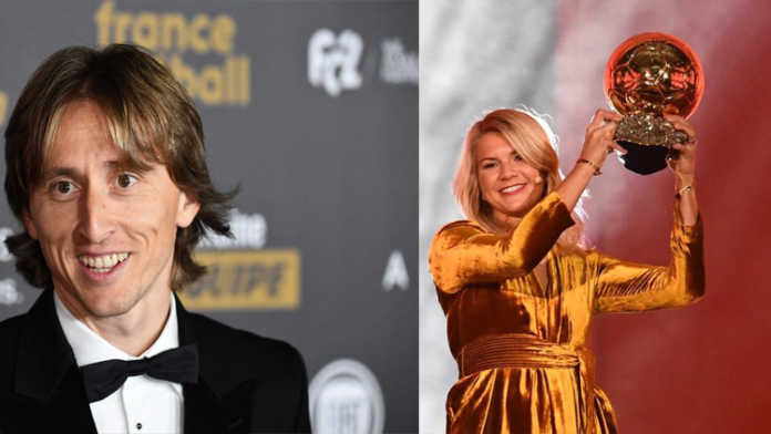 Luka Modric, Ada Hegerberg Win 2018 Ballon D’Or