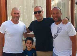 Manchester United Ambassador in Meeting With Zinedine Zidane