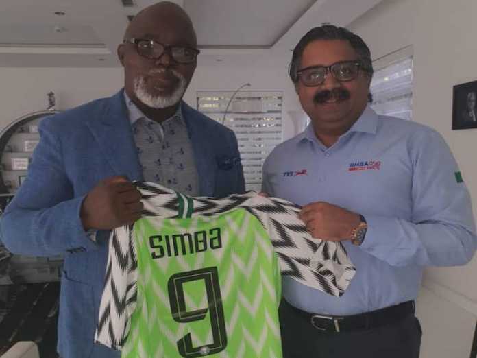 NFF thank Simba Group For Supporting Nigerian Football NFF thank Simba Group For Supporting Nigerian Football
