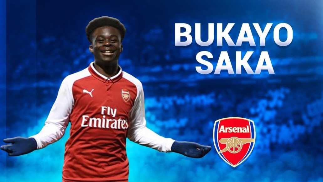 Nigerian descent Bukayo Saka excited To Debut for Arsenal In Europa League Win Over Qarabag