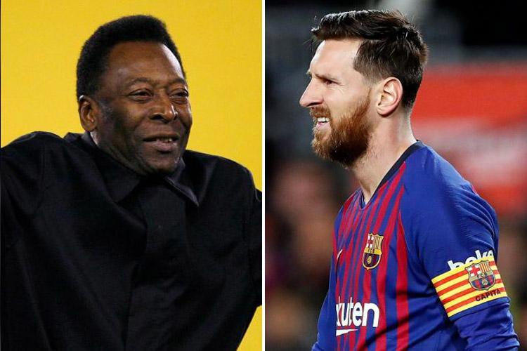 Pele Declares Lionel Messi as being Overrated