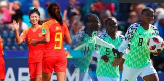 China beat Super Falcons In Pre-World Cup Friendly China beat Super Falcons In Pre-World Cup Friendly