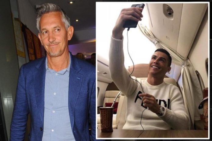 Cristiano Ronaldo Private Jet Tweet Gary Lineker Slams Cristiano Ronaldo For Private Jet Tweet Amid Emiliano Sala Plane Disappearance