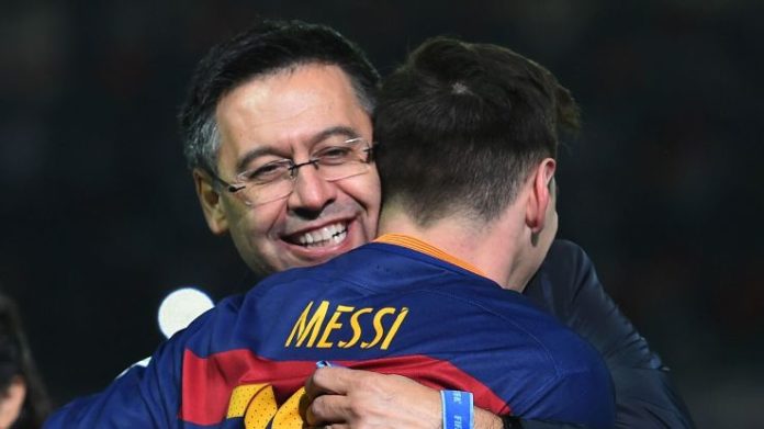 barcelona president With Lionel Messi Lionel Messi Wants 100 Million Euros Star As His Successor At Barca