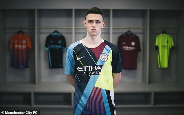 Man City Release New Mash-Up Kit With NINE Old Shirts 15 Man City New Mash Up Kit 4