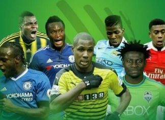 Nigerian Footballers Playing Abroad Listed & Detailed in FULL Nigerian Footballers Playing Abroad Listed & Detailed in FULL