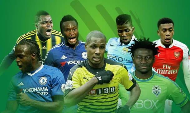 NG-Footballers Nigerian Footballers Playing Abroad Listed & Detailed in FULL
