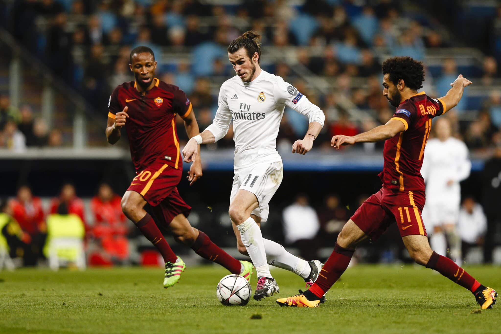 Seydou Keita in action for Roma