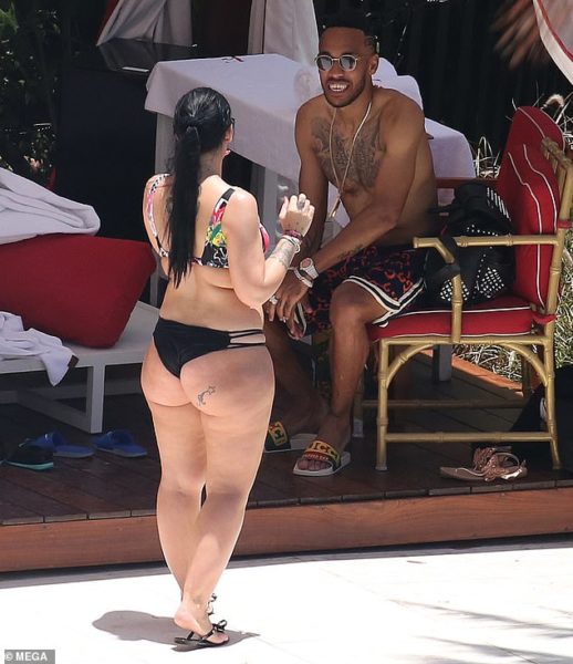 Pierre-Emerick Aubameyang Girlfriend Alysha Behague Shows Off Curves 14 Pierre Emerick Aubameyang Girlfriend Alysha Behague 5