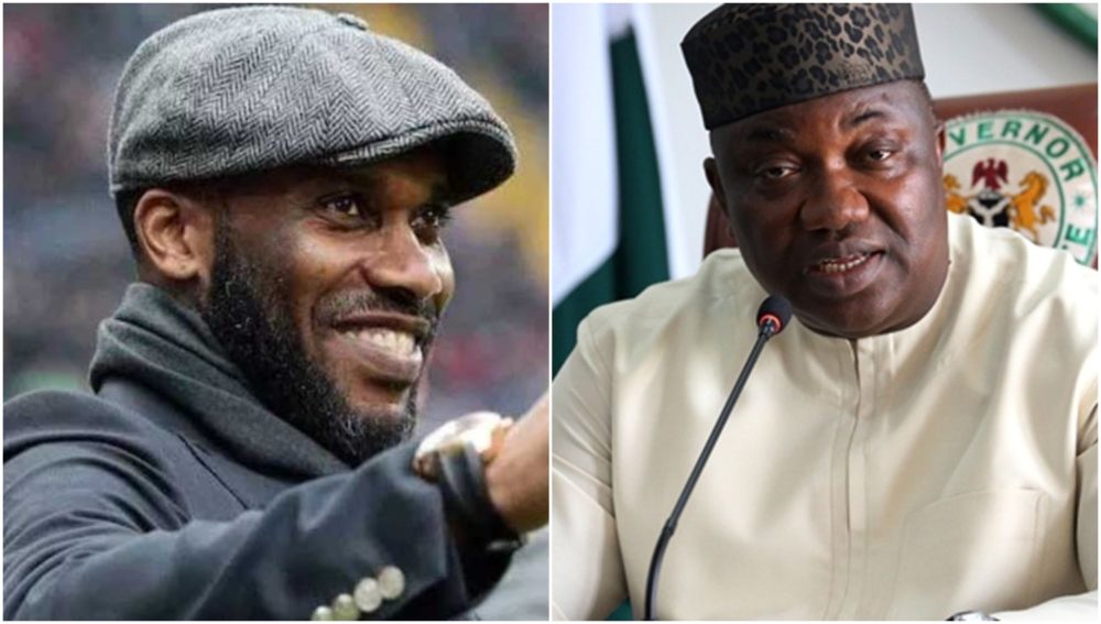Enugu State Governor Appoints Jay Jay Okocha As Technical Adviser Enugu State Governor Appoints Jay Jay Okocha As Technical Adviser