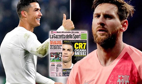 Video Shows That Lionel Messi Robbed Cristiano Ronaldo