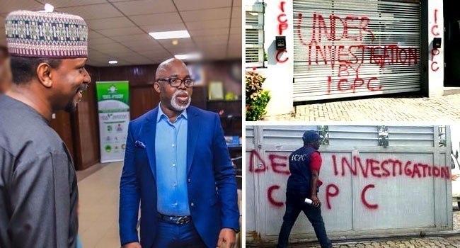 ICPC Seize 12 Houses Belonging To Pinnick, Other NFF Officials ICPC Seize 12 Houses Belonging To Pinnick, Other NFF Officials
