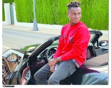 Samuel Chukwueze Flaunts Newly Purchased N90m Ferrari 3 Samuel Chukwueze N90m Ferrari