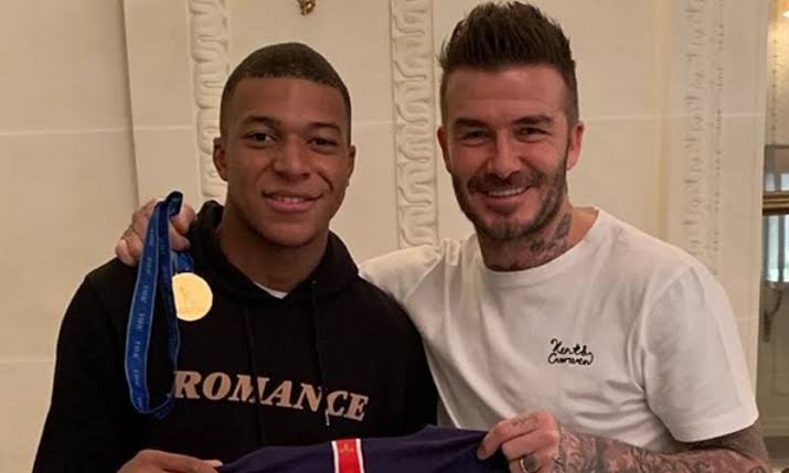 David Beckham Set To Become Kylian Mbappes Agent David Beckham Set To Become Kylian Mbappe’s Agent