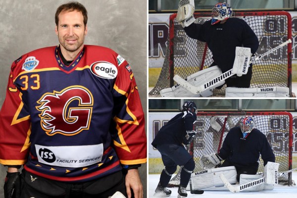Former Chelsea Goalkeeper Petr Cech Switches To Ice Hockey