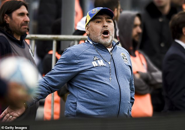 Diego Maradona Dismisses Claims Of Him ‘Dying’