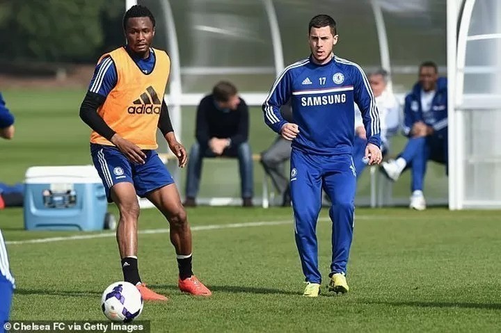 Obi Mikel Says Eden Hazard Is ‘Worst Trainer Ever’!