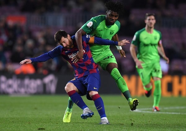 Messi Disgraces Omeruo, Awaziem, Sets New Record Messi Disgraces Omeruo, Awaziem, Sets New Record