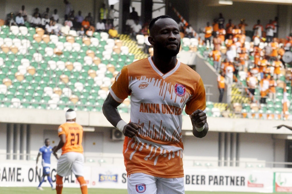 NPFL’s Record Goal Scorer Mfon Udoh Joins USL’s Tulsa FC NPFL’s Record Goal Scorer Mfon Udoh Joins USL’s Tulsa FC
