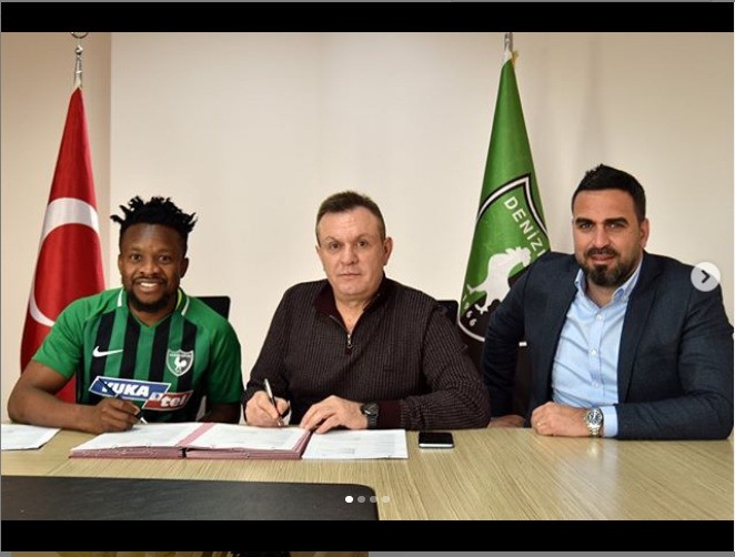 Super Eagles Midfielder Onazi Signs For Denizlispor Super Eagles Midfielder Onazi Signs For Denizlispor