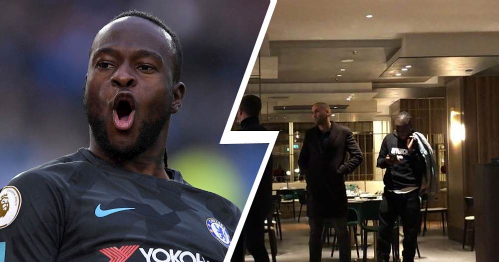 Victor Moses Pictured Dining With Inter Milan Teammates Victor Moses Pictured Dining With Inter Milan Teammates