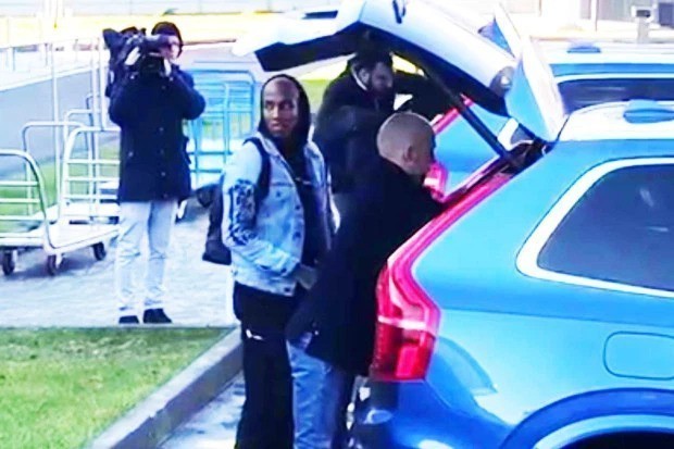 Ashley Young Arrives Milan 