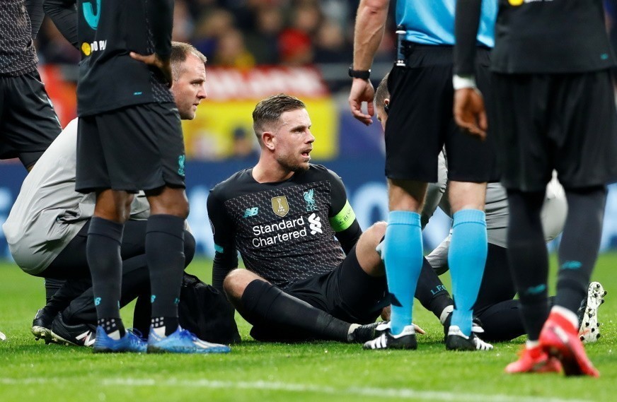 Klopp Gives Update On Jordan Henderson Injury After Atletico Madrid Loss Klopp Gives Update On Jordan Henderson Injury After Atletico Madrid Loss