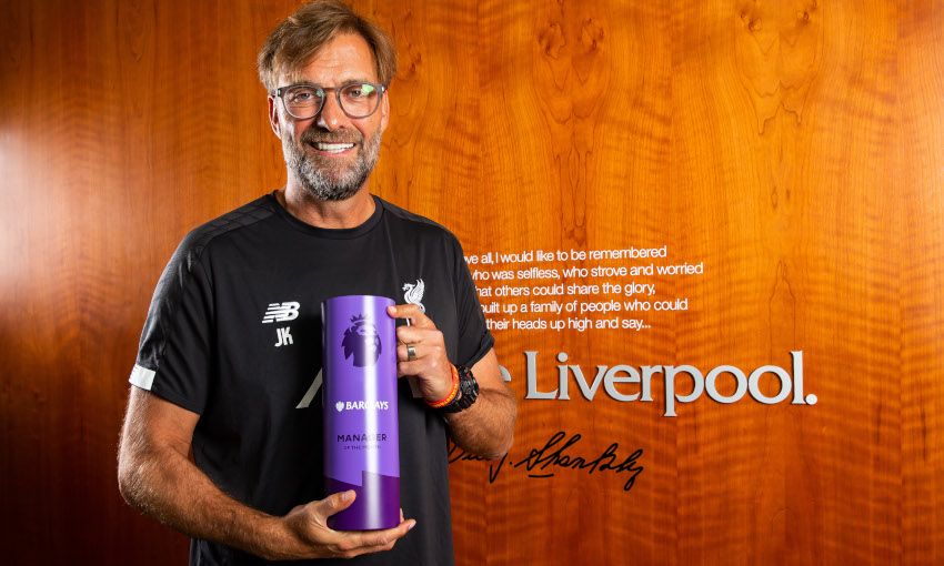 Klopp Makes History With His Latest ‘Manager Of The Month Award’