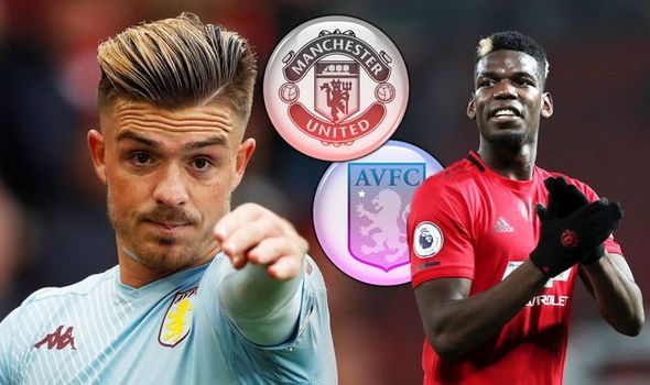 Man Utd To Displace Paul Pogba With Jack Grealish?