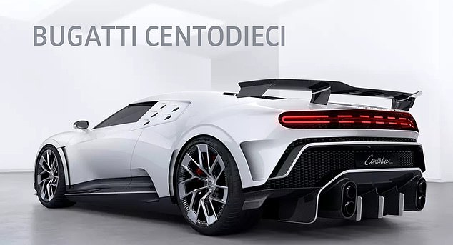 Photos: Cristiano Ronaldo Splash £8.5million On Bugatti Centodieci Limited Edition 1 buga1
