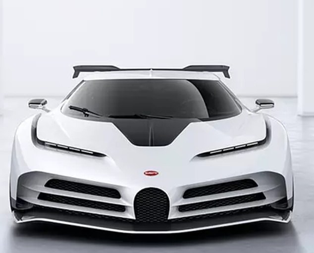 Photos: Cristiano Ronaldo Splash £8.5million On Bugatti Centodieci Limited Edition 5 buga5
