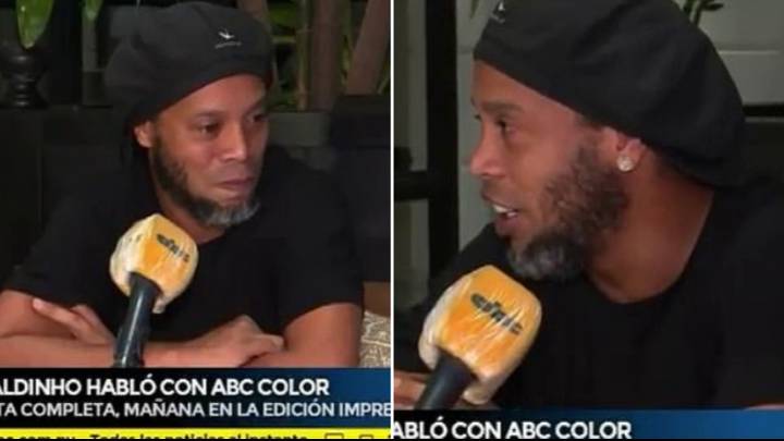 Brazil Superstar Ronaldinho Gives His First Interview Since Being Jailed Brazil Superstar Ronaldinho Gives His First Interview Since Being Jailed