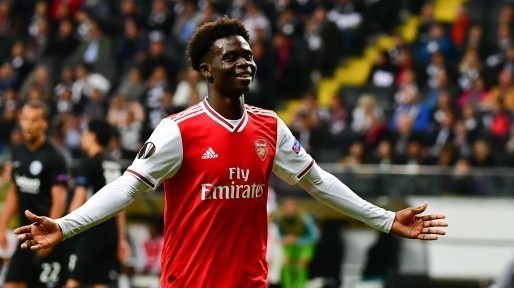 Bukayo Saka Goes Pay Rise As Arsenal Players Go For  12.5 Per Cent Pay Cut
