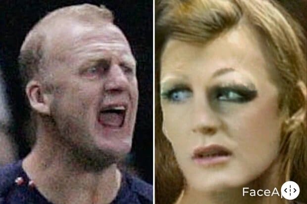See How Ronaldo, Messi, Mbappe, Mourinho, Others Look As Women Via FaceApp 17 IAIN DOWIE