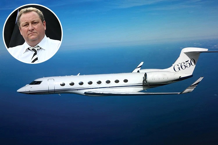 Mike Ashley's Private Jet Spotted As Newcastle Owner Returns To Confirm Sale Of Club Mike Ashley’s Private Jet Spotted As Newcastle Owner Returns To Confirm Sale Of Club