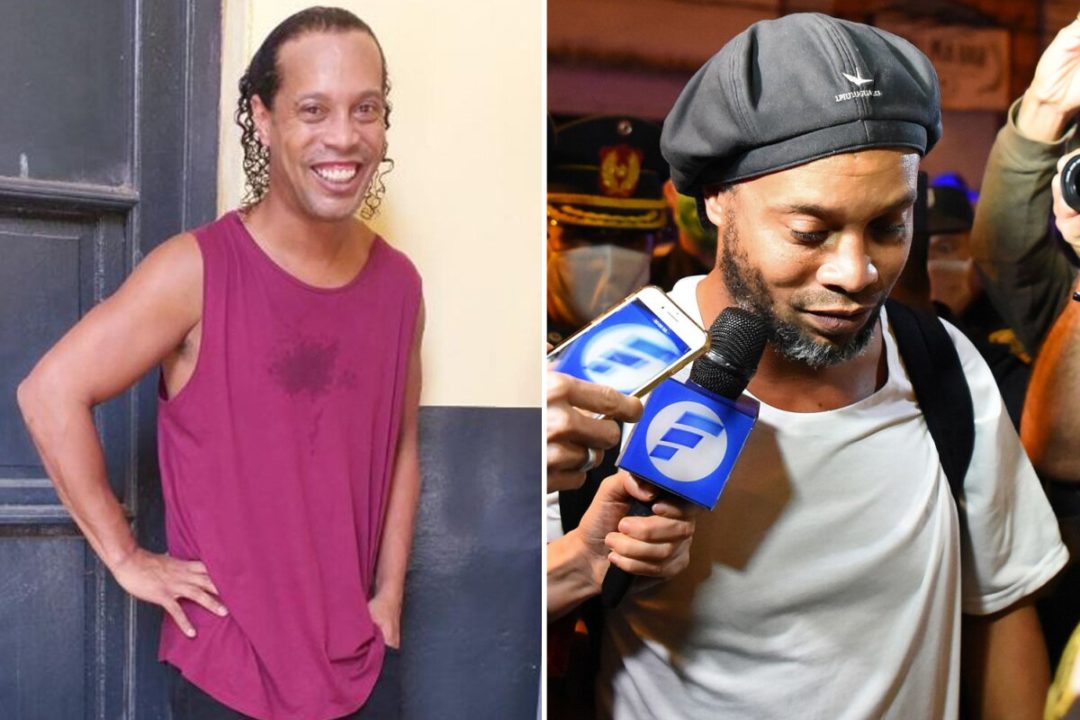 Ronaldinho Given Large Room And Football To Practise In While Under House Arrest Ronaldinho Given Large Room And Football To Practise In While Under House Arrest