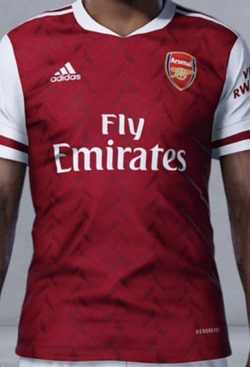Arsenal 202021 Adidas Home Away And Third Kits
