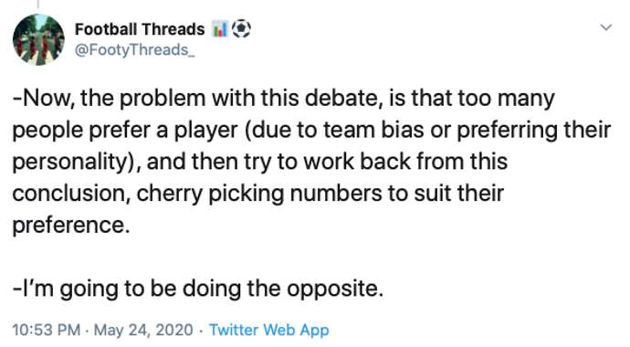 In-Depth Twitter Thread Ends Lionel Messi Vs Cristiano Ronaldo Debate Once And For All 55 Lionel Messi Vs Cristiano Ronaldo Ended With In Depth Twitter Thread Once And For All1