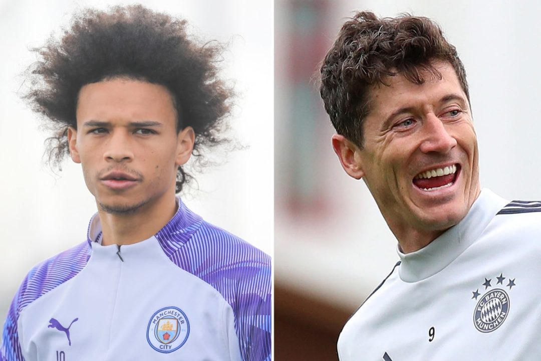 Robert Lewandowski To Take Leroy Sane By The Hand To Join Bayern Munich