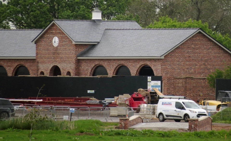 Wayne Rooney To Get £150k Walk-In Wine Room In His New £20m Cheshire Mansion 1 The 'Morrisons Mansion'