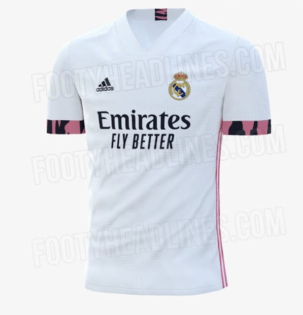 Pink Trimmings Leaked Real Madrid
