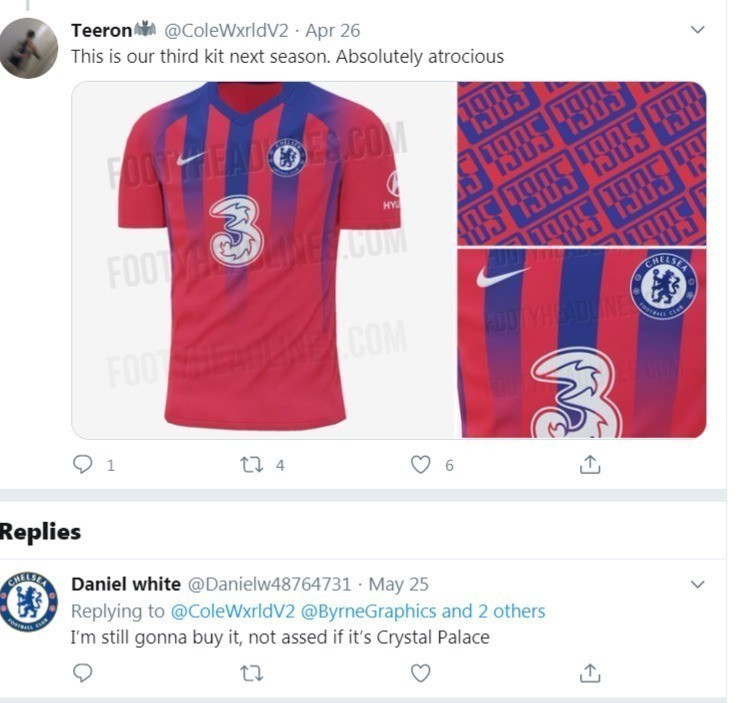 Chelsea 2020/21 Home, Away, Third And Goalkeeper Nike Kits 