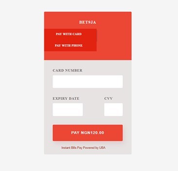 UBA Instant Bills Pay